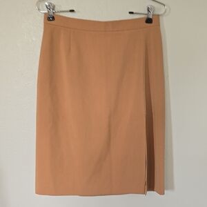 Hugo Buscati Tan Pencil Skirt Size 8
